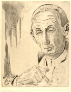 Ritratto dell'incisore Marcello Boglione